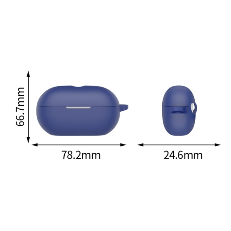 For Beats Solo Buds Wireless Earphones Silicone Protective Case with Hole