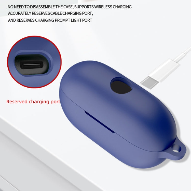 For Beats Solo Buds Wireless Earphones Silicone Protective Case with Hole