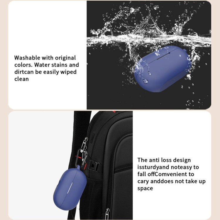 For Beats Solo Buds Wireless Earphones Silicone Protective Case with Hole
