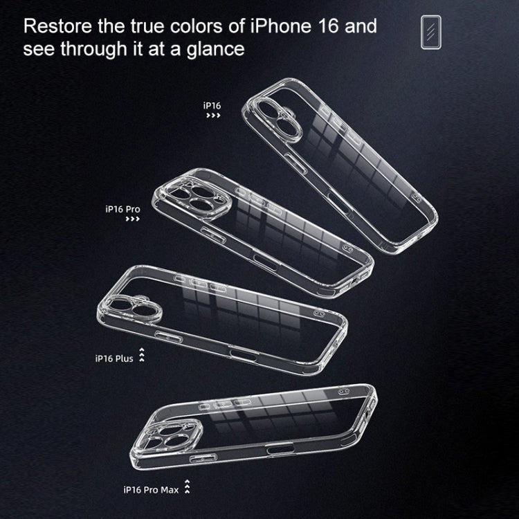 For iPhone 12 mini Four Corner Airbag Transparent Glass Phone Case