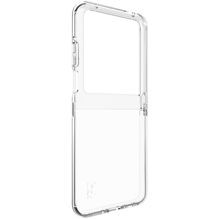 For Motorola Razr 50 imak UX-6 series All-inclusive Shockproof Airbag TPU Invisible Phone Case - Transparent