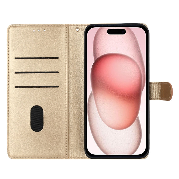 For iPhone XR Butterflies and Flowers Leather Phone Case