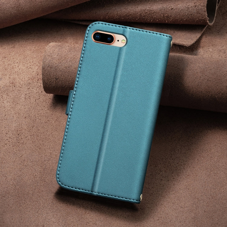 For iPhone 17e / 16e Square Texture Leather Phone Case