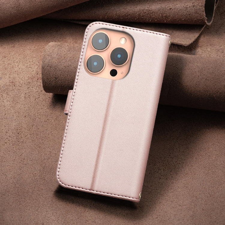 For iPhone 12 / 12 Pro Square Texture Leather Phone Case