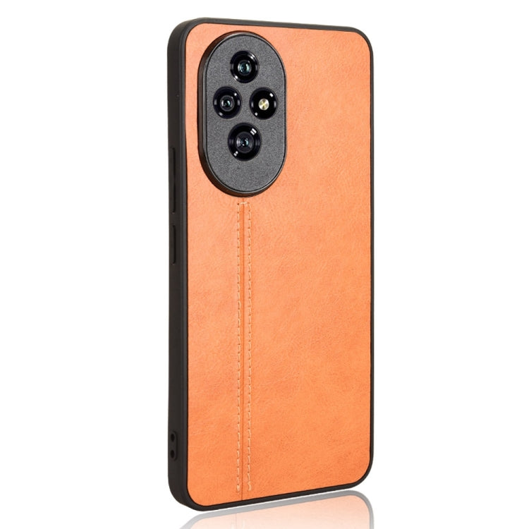 For Honor 200 Pro Cow Pattern Sewing Card Bag Phone Case