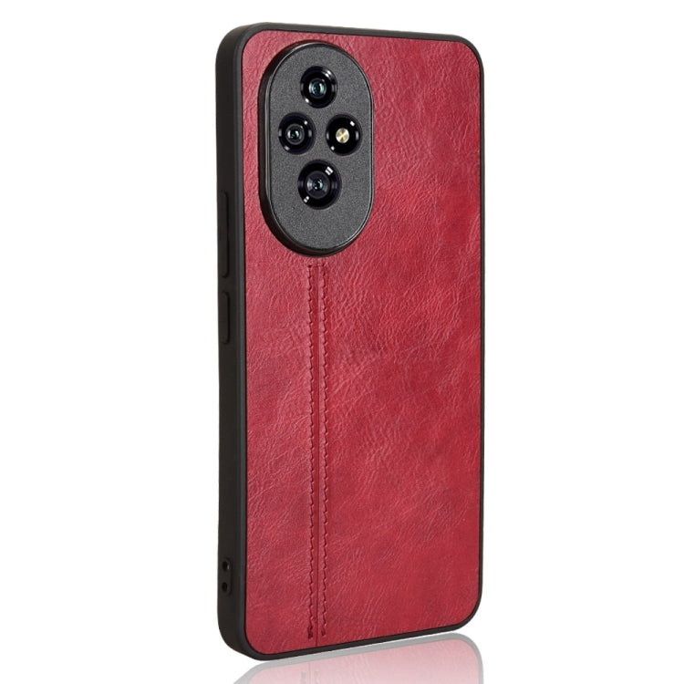 For Honor 200 Cow Pattern Sewing Card Bag Phone Case