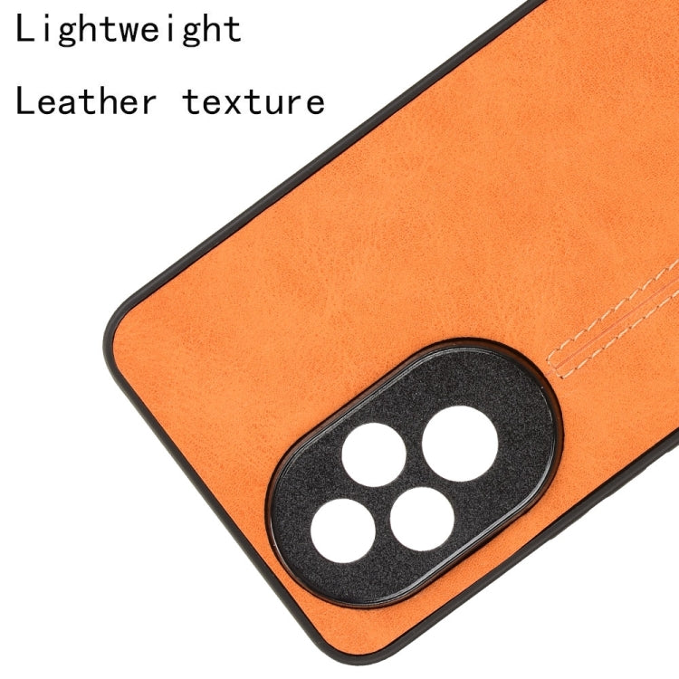 For Honor 200 Cow Pattern Sewing Card Bag Phone Case