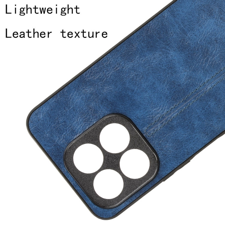 For Honor X6b Cow Pattern Sewing Card Bag Phone Case