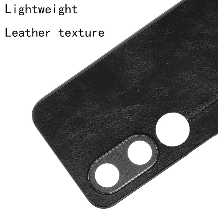For Honor Play9C Cow Pattern Sewing Card Bag Phone Case