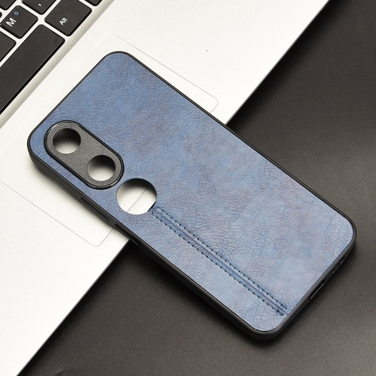 For Honor Play9C Cow Pattern Sewing Card Bag Phone Case