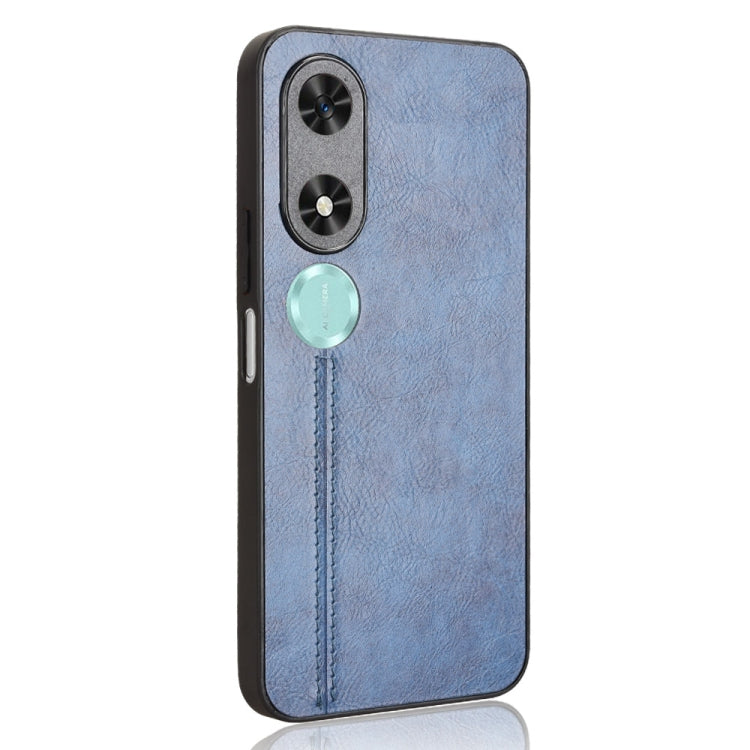 For Honor Play9C Cow Pattern Sewing Card Bag Phone Case