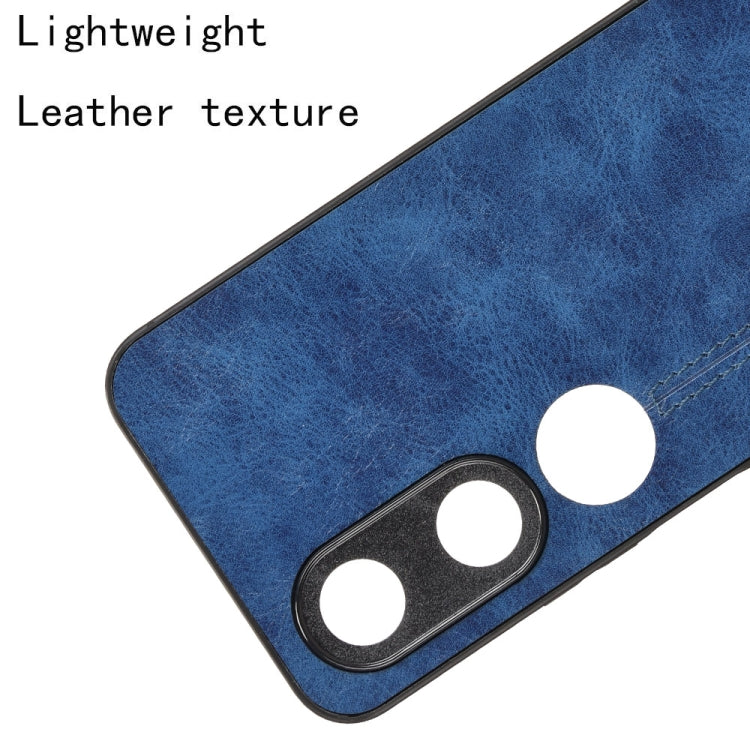 For Honor Play9C Cow Pattern Sewing Card Bag Phone Case