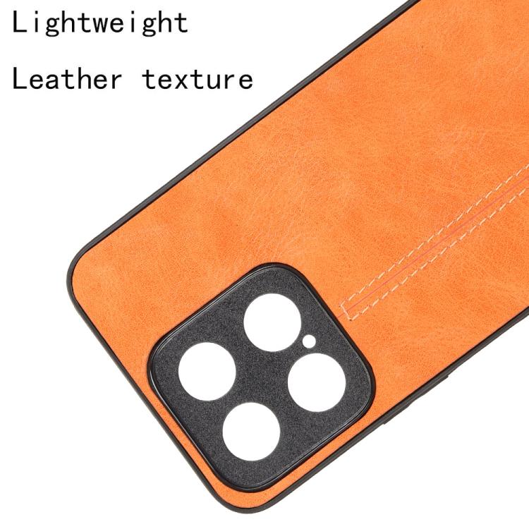 For Honor X5b / Honor X5b Plus Cow Pattern Sewing Card Bag Phone Case