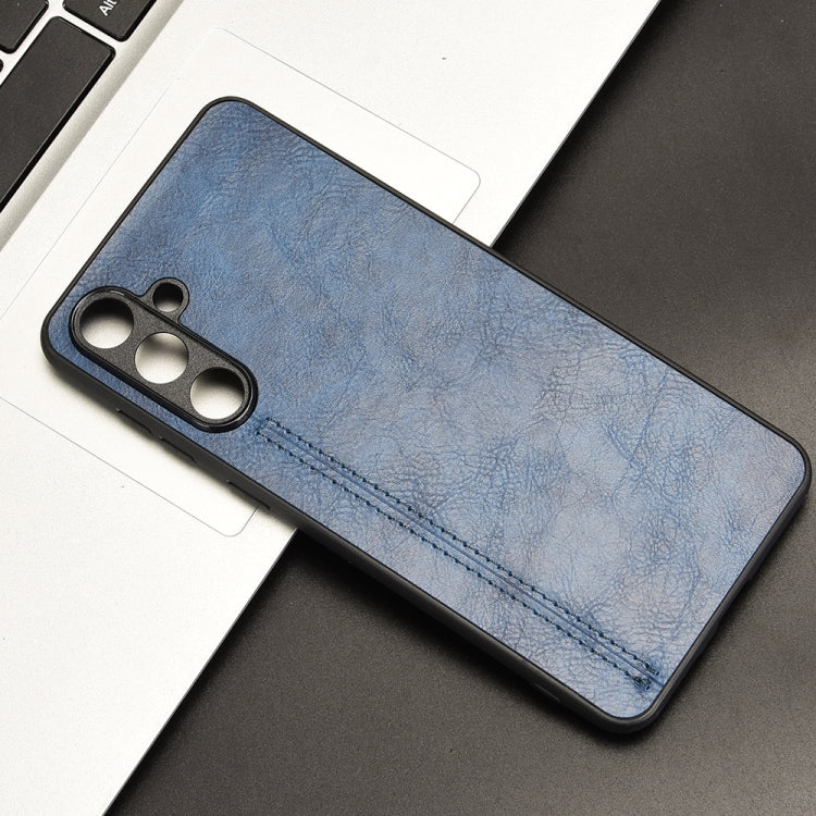 For Samsung Galaxy F55 / M55 / C55 Cow Pattern Sewing Back Cover Phone Case