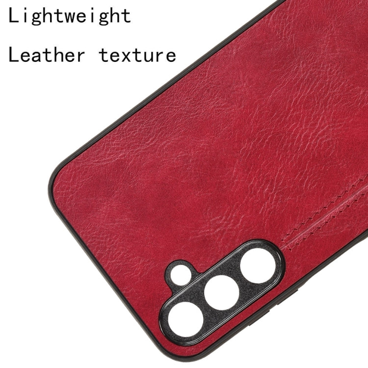 For Samsung Galaxy M15 / F15 Cow Pattern Sewing Back Cover Phone Case