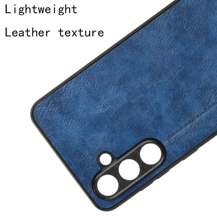 For Samsung Galaxy M54 5G Cow Pattern Sewing Back Cover Phone Case