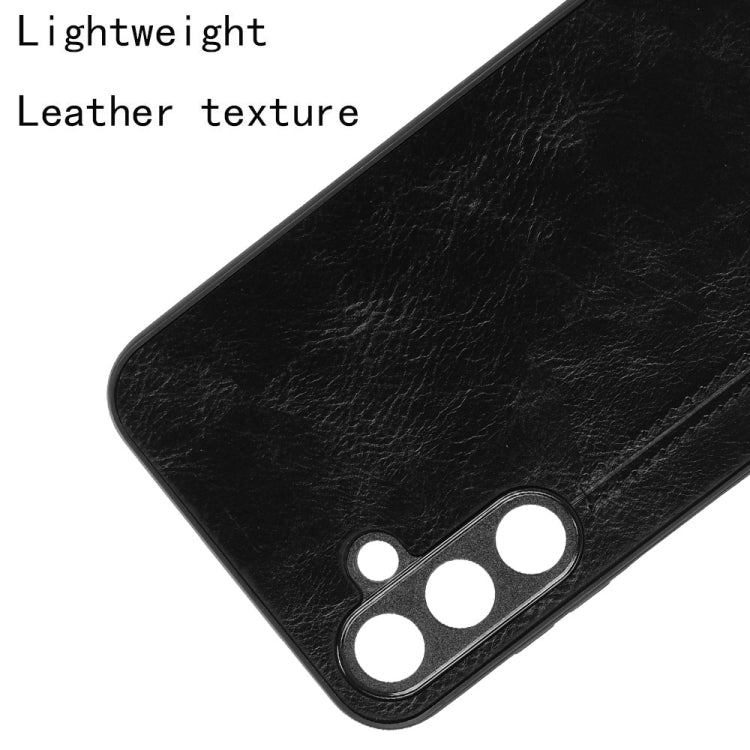 For Samsung Galaxy M15 / F15 Cow Pattern Sewing Card Bag Phone Case