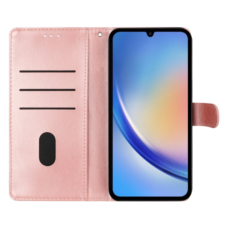 For Google Pixel 8a Butterflies and Flowers Leather Phone Case