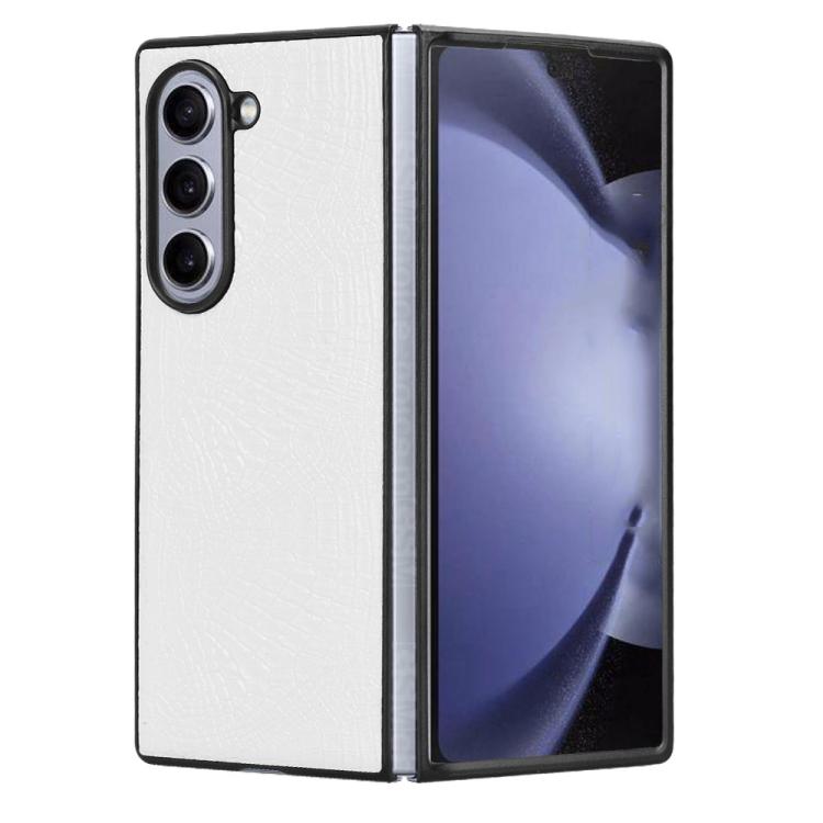 For Samsung Galaxy Z Fold6 Crocodile Texture Back Cover Phone Case