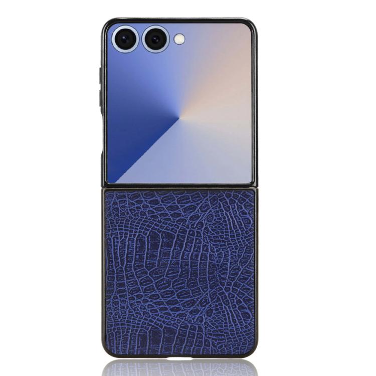 For Samsung Galaxy Z Flip7 5G Crocodile Texture Back Cover Phone Case
