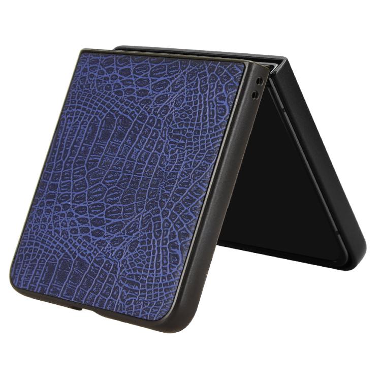 For Samsung Galaxy Z Flip7 5G Crocodile Texture Back Cover Phone Case