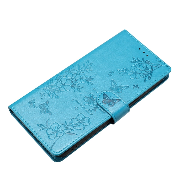 For Ulefone Note 14 Butterflies and Flowers Leather Phone Case