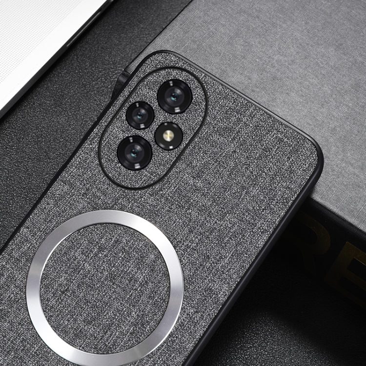 For Honor 200 CD Magsafe Magnetic Cloth Texture Phone Case
