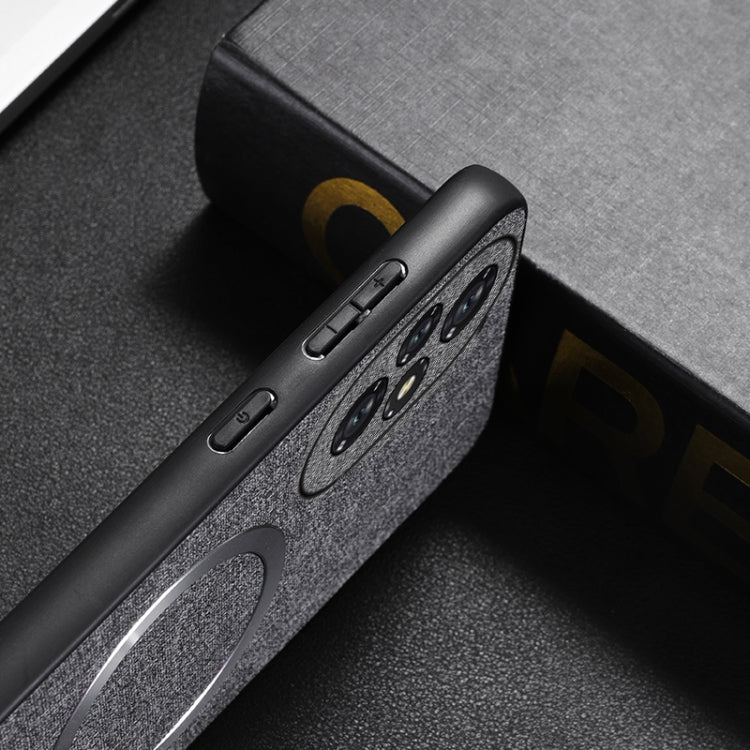 For Honor 200 CD Magsafe Magnetic Cloth Texture Phone Case