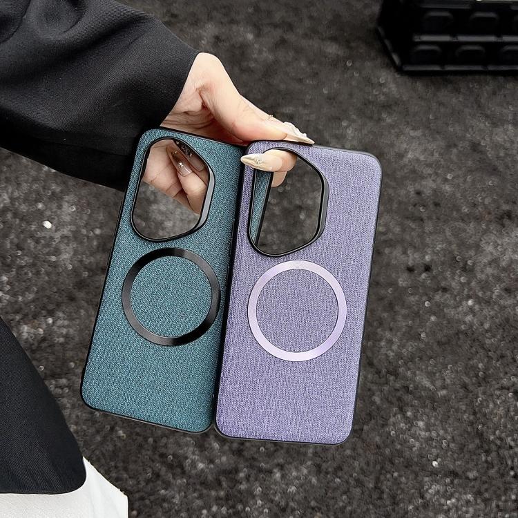 For Honor 400 Pro Global 160.8mm CD Magsafe Magnetic Cloth Texture Phone Case