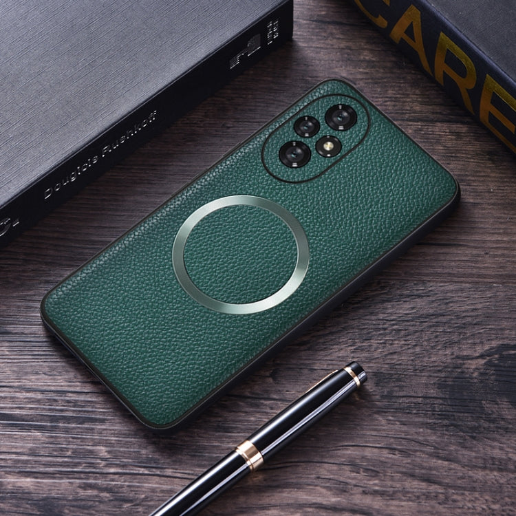 For Honor 200 CD Magsafe Magnetic Litchi Texture Phone Case