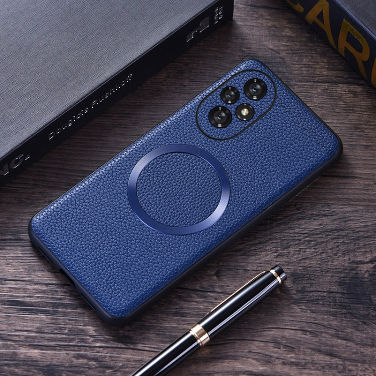For Honor 200 CD Magsafe Magnetic Litchi Texture Phone Case