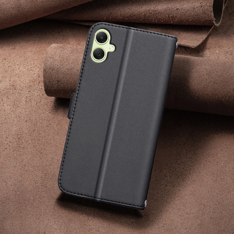 For Samsung Galaxy A05 Square Texture Leather Phone Case