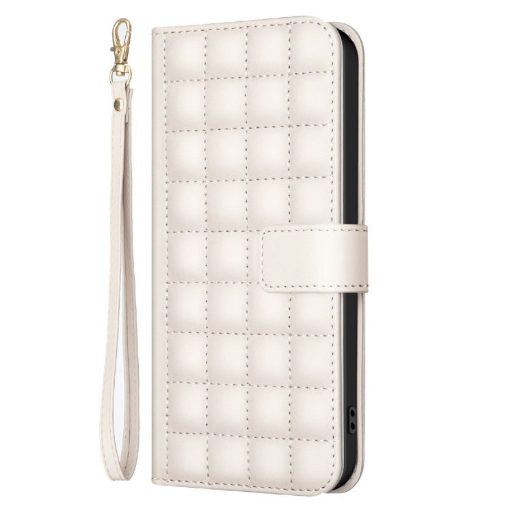 For Samsung Galaxy A16 5G Square Texture Leather Phone Case