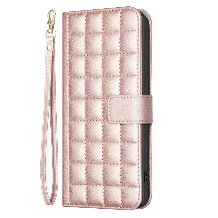 For Samsung Galaxy A56 5G Square Texture Leather Phone Case