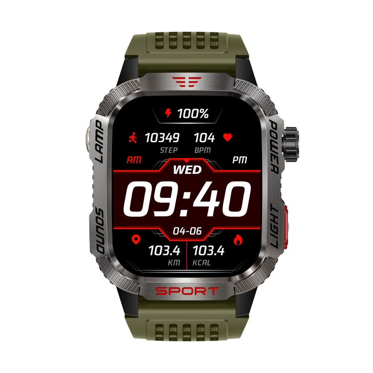 HT29 2.01 inch IPS Screen Triple Proof Smart Watch with Banknote Detector Light