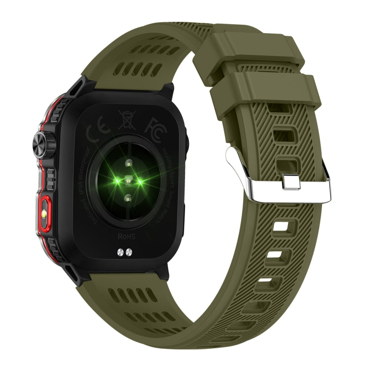 HT29 2.01 inch IPS Screen Triple Proof Smart Watch with Banknote Detector Light