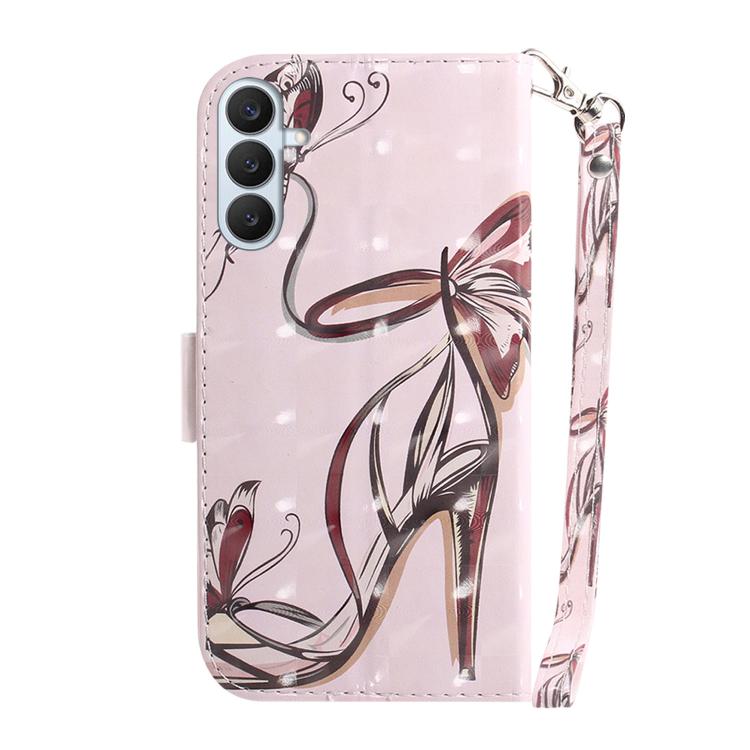For Samsung Galaxy S26+ 5G 3D Colored Flip Leather Phone Case