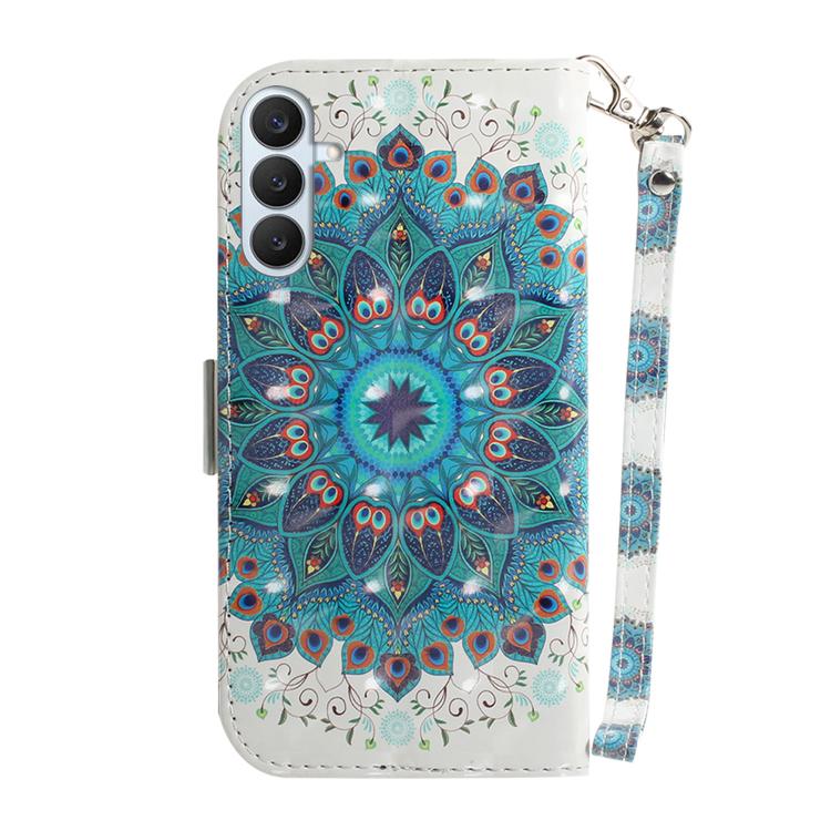 For Samsung Galaxy S26+ 5G 3D Colored Flip Leather Phone Case