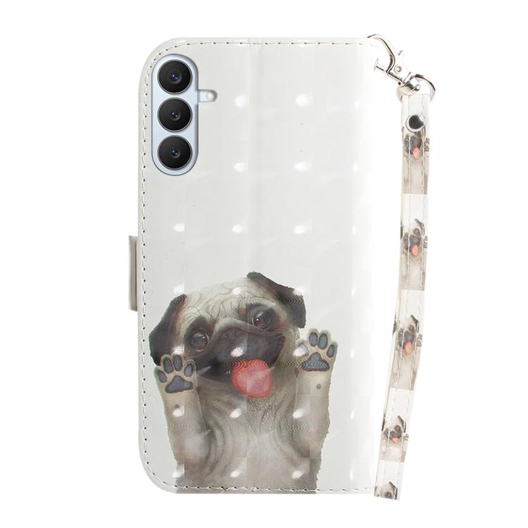 For Samsung Galaxy S26+ 5G 3D Colored Flip Leather Phone Case