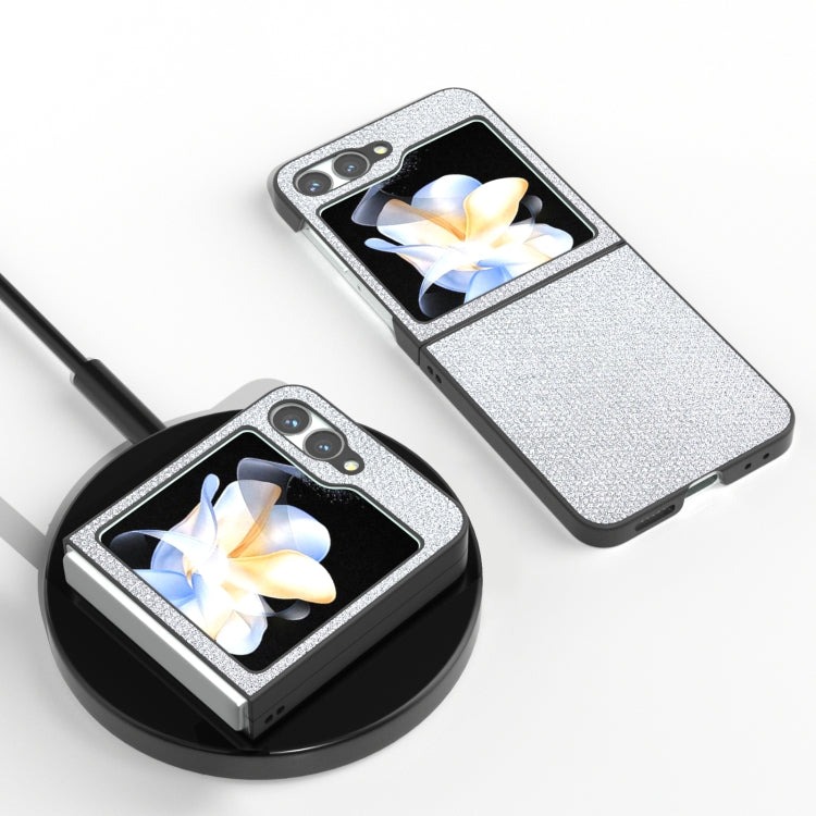 For Samsung Galaxy Z Flip6 / Flip7 FE Diamond Series Black Frame Full Coverage Phone Case