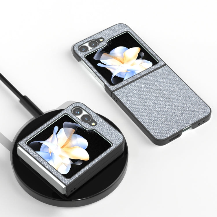 For Samsung Galaxy Z Flip6 / Flip7 FE Diamond Series Black Frame Full Coverage Phone Case