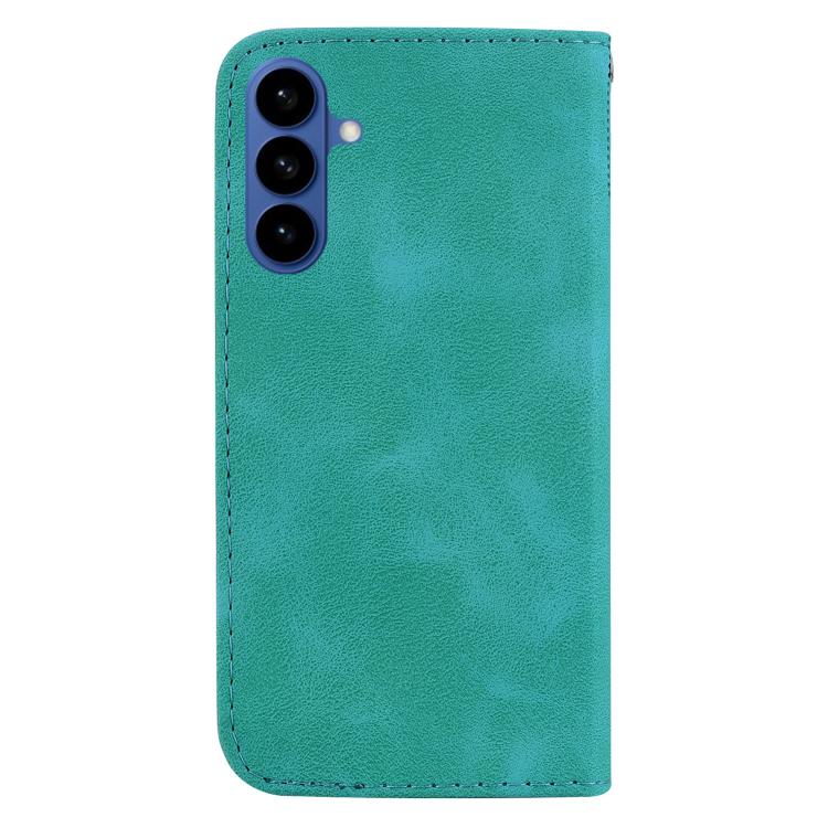 For Samsung Galaxy S26 5G Seven-shaped Embossed Leather Phone Case