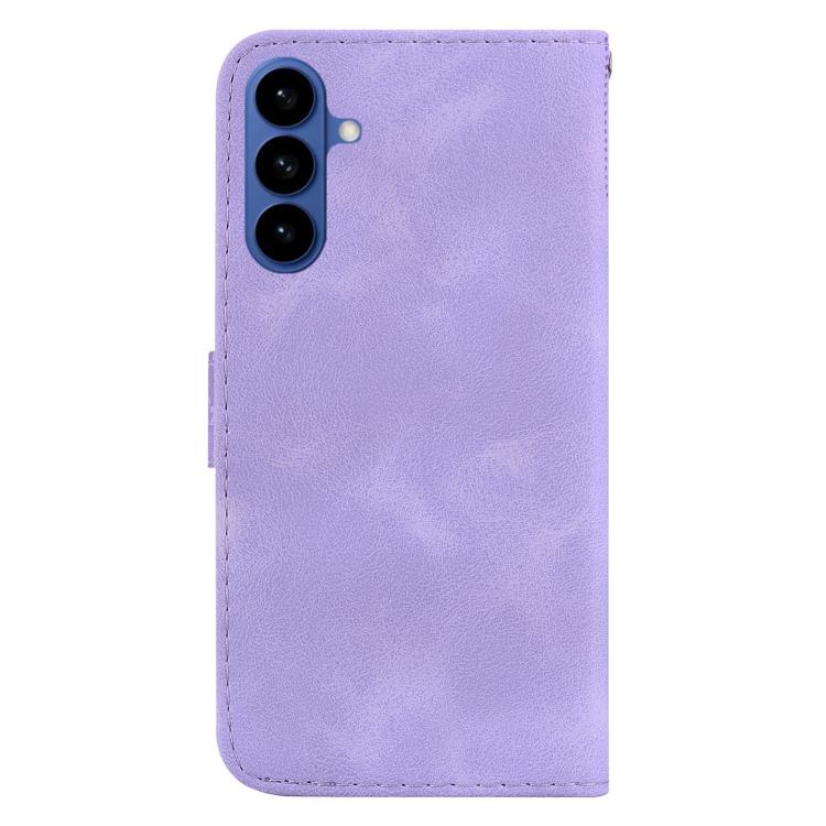 For Samsung Galaxy S26 5G Seven-shaped Embossed Leather Phone Case