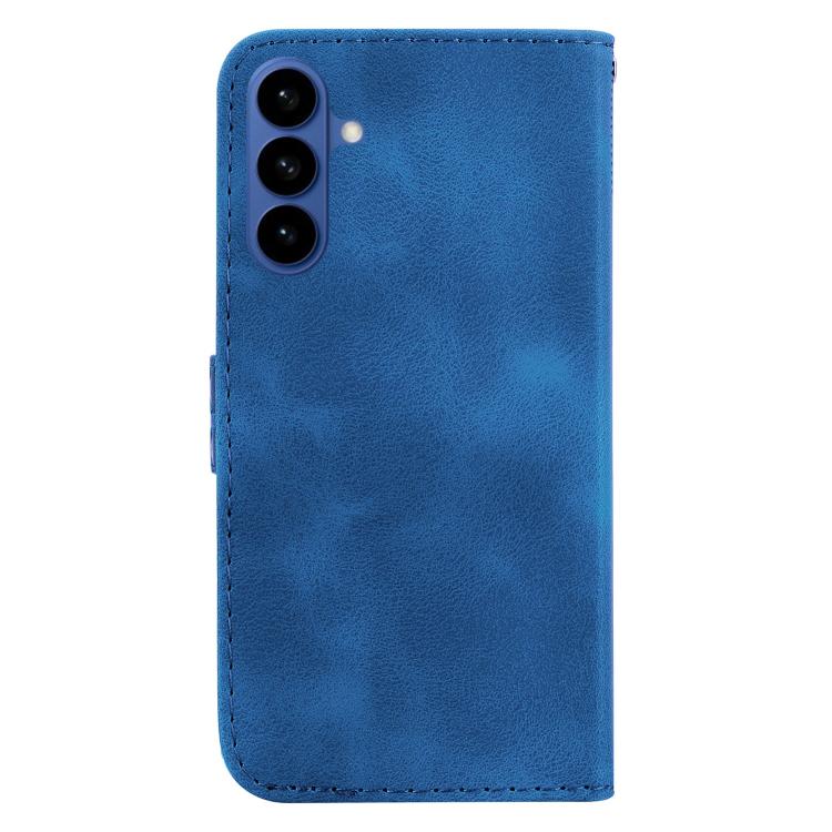 For Samsung Galaxy S26 5G Seven-shaped Embossed Leather Phone Case