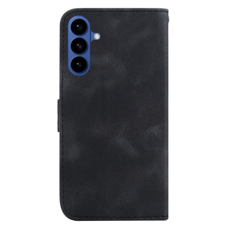 For Samsung Galaxy S26 5G Seven-shaped Embossed Leather Phone Case