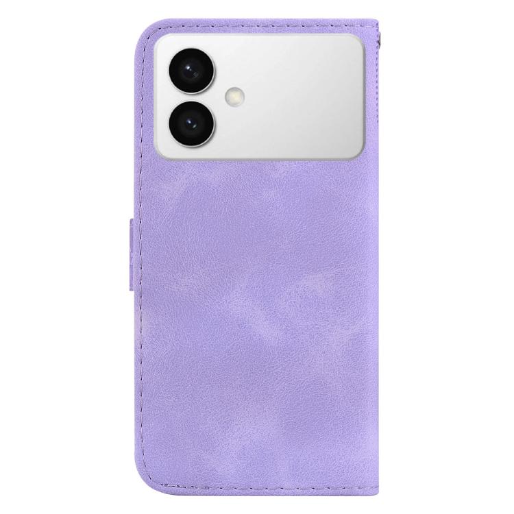 For Samsung Galaxy S26 Edge 5G Seven-shaped Embossed Leather Phone Case