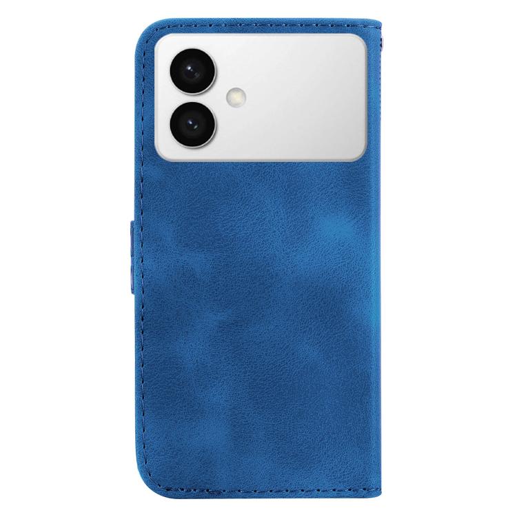 For Samsung Galaxy S26 Edge 5G Seven-shaped Embossed Leather Phone Case