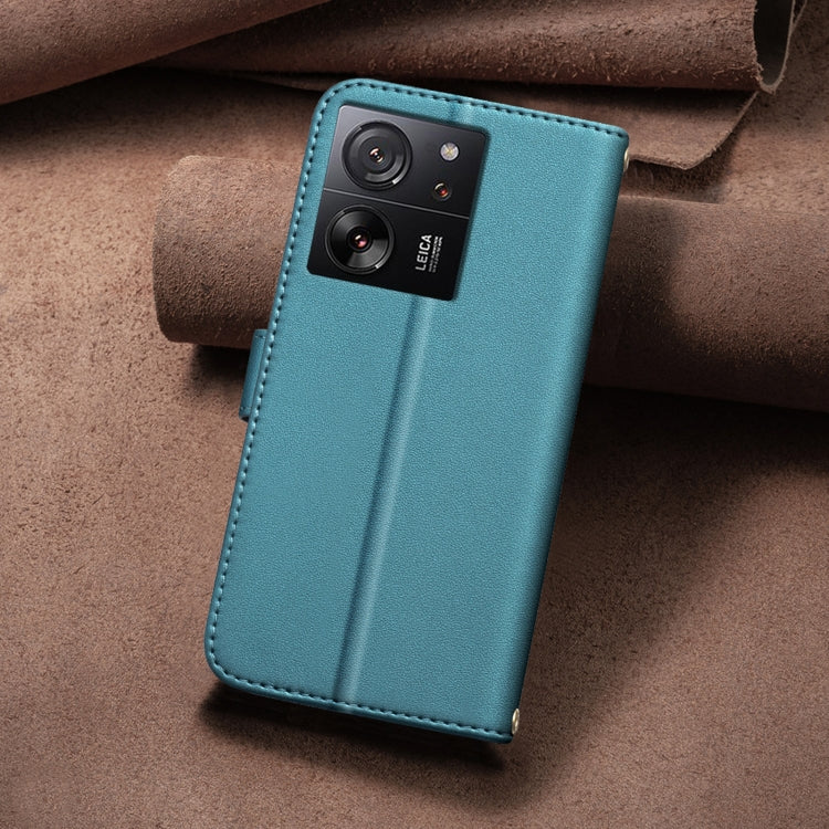 For Xiaomi 13T / Redmi K60 Ultra Square Texture Leather Phone Case