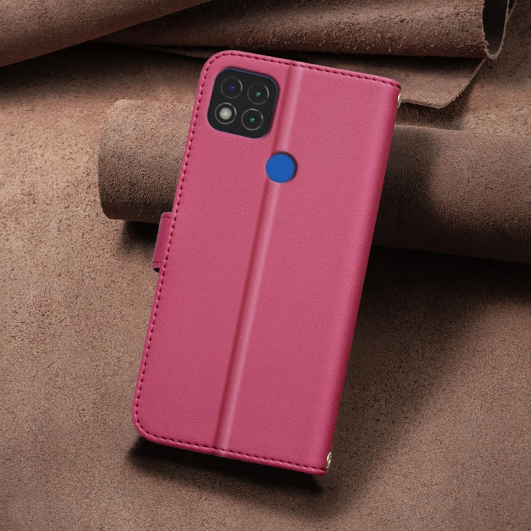 For Xiaomi Poco C31 / Redmi 9C / 10A Square Texture Leather Phone Case