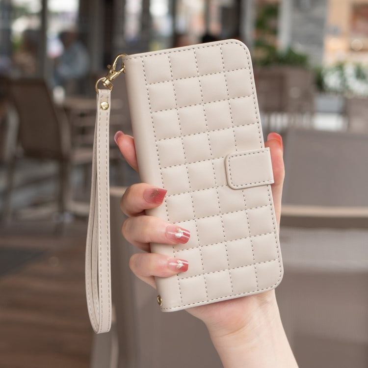 For Xiaomi Poco F5 5G Square Texture Leather Phone Case